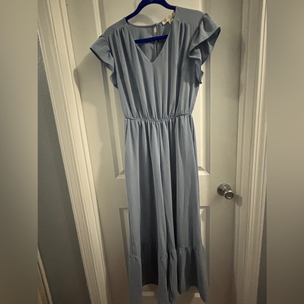 Elegant Blue Jumpsuit